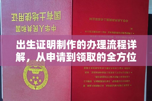 务川出生证明制作的办理流程详解，从申请到领取的全方位指南